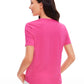 Pima Cotton Yoga Short Sleeves V-Neck