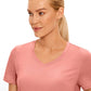 Pima Cotton Yoga Short Sleeves V-Neck