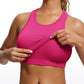 Seamless Ribbed Longline High Neck Crop Tank Racerback