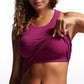 Seamless Ribbed Longline High Neck Crop Tank Racerback