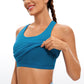 Butterluxe Hip-Length Built in Bra Racerback Tank