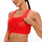 Butterluxe Hip-Length Built in Bra Racerback Tank