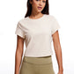 Butterluxe Cropped Short Sleeve