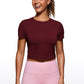 Butterluxe Cropped Short Sleeve