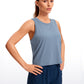 Ultralight Cropped Tanks High Neck