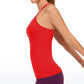 Seamless Ribbed Hip Length Tanks Racerback