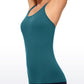 Seamless Ribbed Hip Length Tanks Racerback