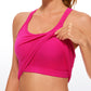 Seamless Ribbed Hip Length Tanks Racerback