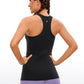 Butterluxe Hip-Length Racerback Tank High Neck