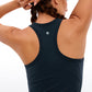 Butterluxe Hip-Length Racerback Tank High Neck