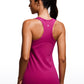 Butterluxe Hip-Length Racerback Tank High Neck