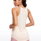 Halter Hip-Length High Neck Tank