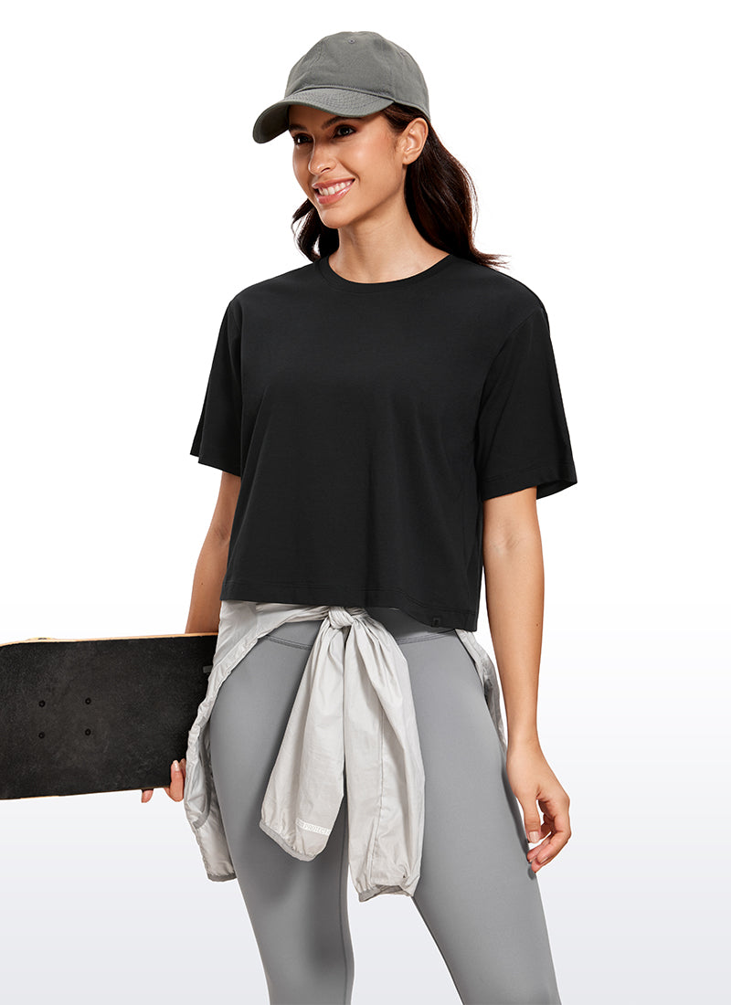 Lightweight Short Sleeves Waist Length