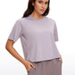 Lightweight Short Sleeves Waist Length