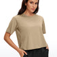 Lightweight Short Sleeves Waist Length