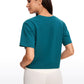 Lightweight Short Sleeves Waist Length