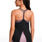 Lightweight Halter Tie Back Tank V Neck