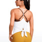 Lightweight Halter Tie Back Tank V Neck