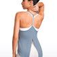 Lightweight Halter Tie Back Tank V Neck