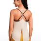 Lightweight Halter Tie Back Tank V Neck