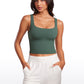 Butterluxe Double Lined Square Neck Tank Tops