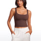 Butterluxe Double Lined Square Neck Tank Tops