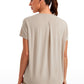 Flowy Yoga Short Sleeves Crew Neck