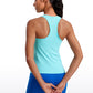 Seamless High Crewneck Racerback Tanks