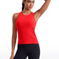 Seamless High Crewneck Racerback Tanks