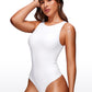 Butterluxe High Neck Racerback Bodysuits