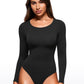 Butterluxe Long Sleeve  Crew Neck Bodysuits