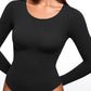 Butterluxe Long Sleeve  Crew Neck Bodysuits