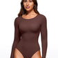 Butterluxe Long Sleeve  Crew Neck Bodysuits