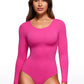 Butterluxe Long Sleeve  Crew Neck Bodysuits