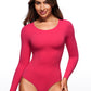 Butterluxe Long Sleeve  Crew Neck Bodysuits