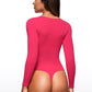 Butterluxe Long Sleeve  Crew Neck Bodysuits