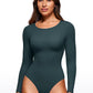 Butterluxe Long Sleeve  Crew Neck Bodysuits