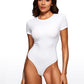 Cotton Crew Neck Short Sleeves Bodysuits