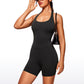 Butterluxe Halter Backless Athletic Rompers 6''