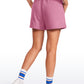 Cotton High Rise Sweat Shorts 4''