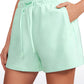 Cotton High Rise Sweat Shorts 4''