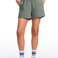 Cotton High Rise Sweat Shorts 4''