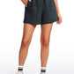 Cotton High Rise Sweat Shorts 4''