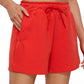 Cotton High Rise Sweat Shorts 4''