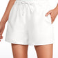 Cotton High Rise Sweat Shorts 4''