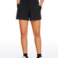 Ribbed High Rise Sweat Shorts 3''