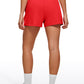 Ribbed High Rise Sweat Shorts 3''