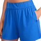 Ribbed High Rise Sweat Shorts 3''