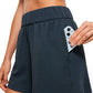 Ribbed High Rise Sweat Shorts 3''