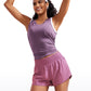 Feathery-Fit Soft High Rise Mesh Liner Shorts with Zip Pocket  2.5''